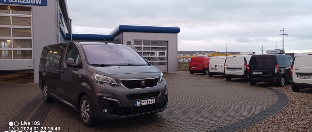 Peugeot Traveller cena 94900 przebieg: 149000, rok produkcji 2017 z Pajęczno małe 781